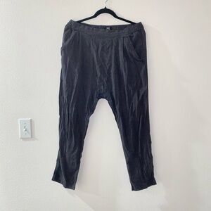 Black BDG linen pants